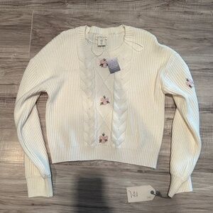 Embroidered Sweater